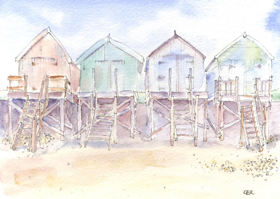 Felixstowe Beach Huts